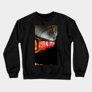 Red bus Crewneck Sweatshirt